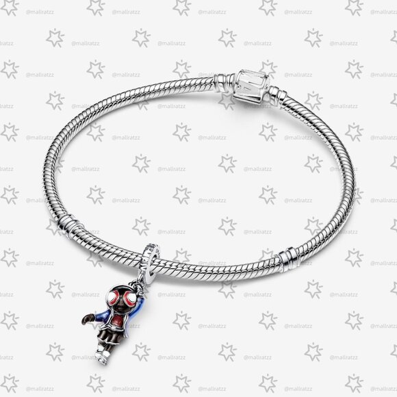 Pandora Marvel Spider-Man Miles Morales Dangle Charm - Picture 3 of 6